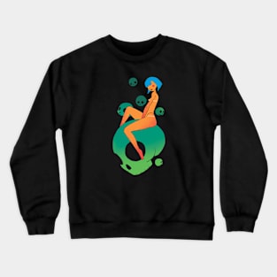 Pin-up Crewneck Sweatshirt